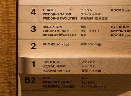 酒店標(biāo)識(shí)牌有哪些