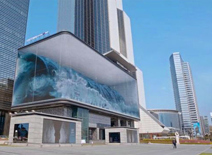 韓國(guó)街頭驚現(xiàn)20米巨型“水缸”，有了裸眼3D 萬(wàn)物皆可藝術(shù)