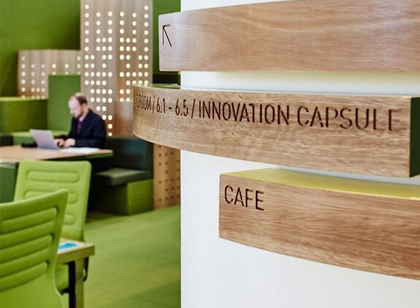 賦活空間 辦公樓宇標(biāo)識系統(tǒng)設(shè)計及規(guī)劃如何做？