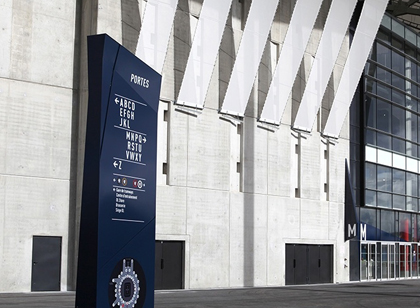 文化體育中心導(dǎo)視系統(tǒng)清晰規(guī)劃 為場館運營提供有力支撐